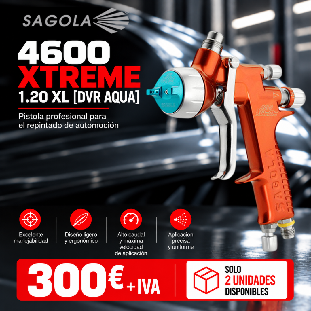 PISTOLA SAGOLA 4600 XTREME 1.20XL DVR AQUA