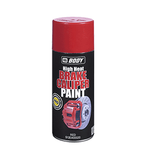 Spray para frenos color rojo