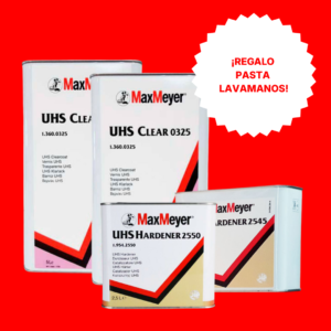 Barniz UHS Clear 0325 + Catalizador UHS Hardener 2545/2550