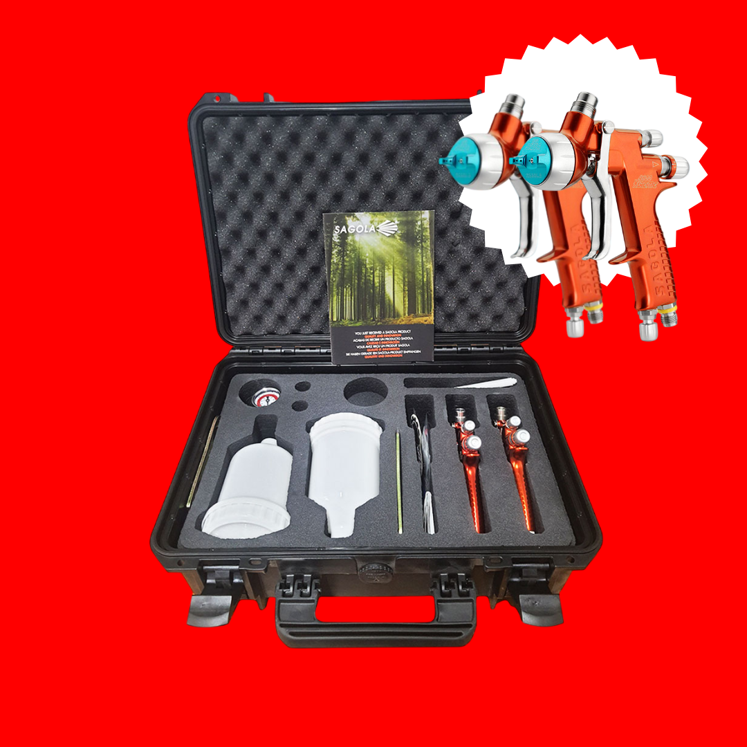 Maletin Sagola Dos Pistolas 4600 1.3 Aqua