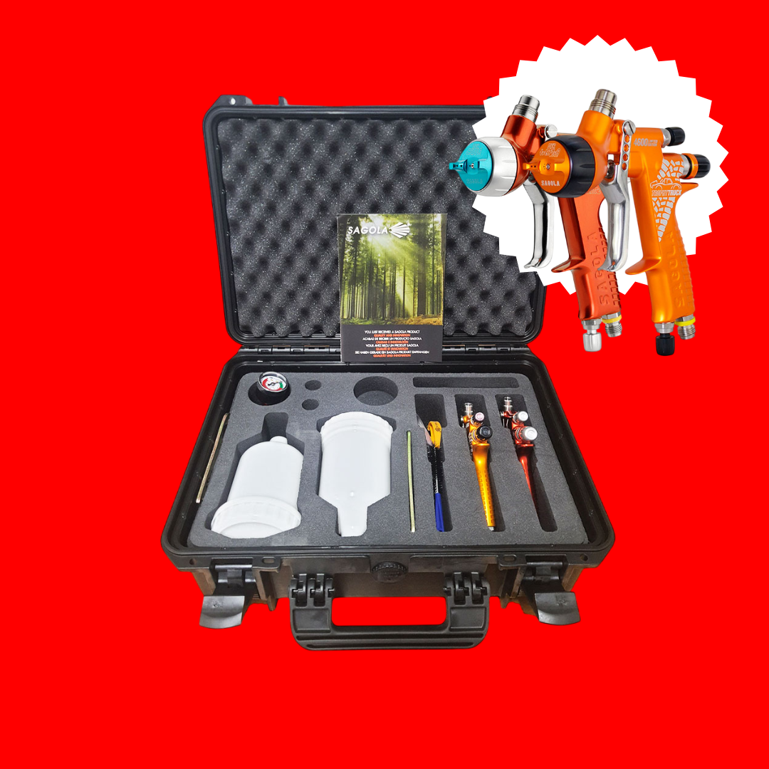 Maletin Sagola Pistola 4600 1.3 aqua Trophy Edicion Limitada